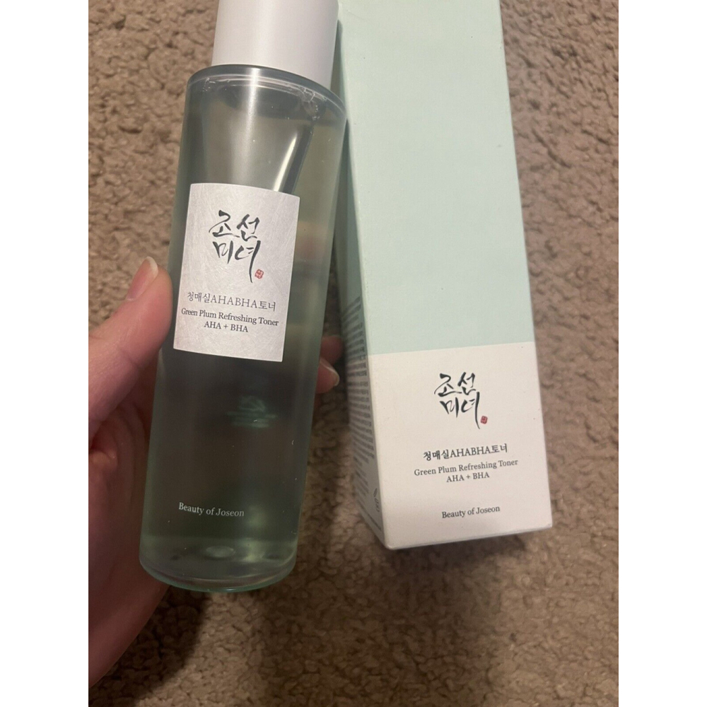 Beauty of Joseon - Green Plum Refreshing Toner: AHA + BHA. In sealed box.
